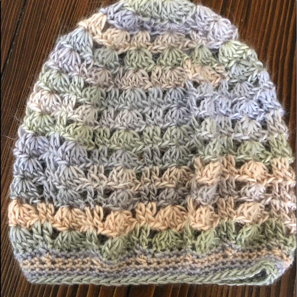 Crocheted Head Cover..Multi-colored.4 pieces in a price of 1..